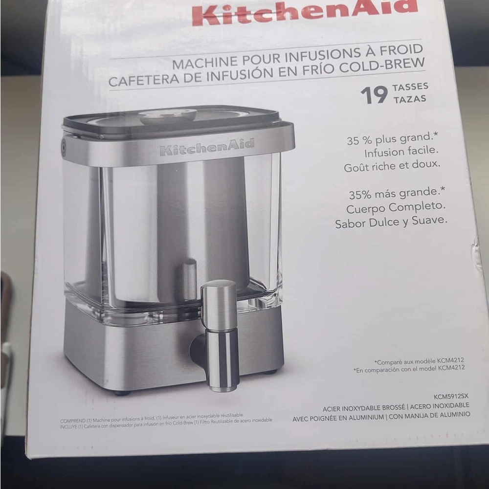 KitchenAid Silver Coffee & Tea Dispenser